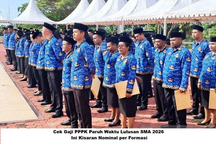 Cek Gaji PPPK Paruh Waktu Lulusan SMA 2026, Ini Kisaran Nominal per Formasi