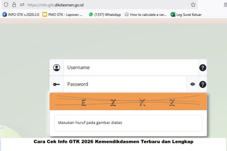Cara Cek Info GTK 2026 Kemendikdasmen Terbaru dan Lengkap