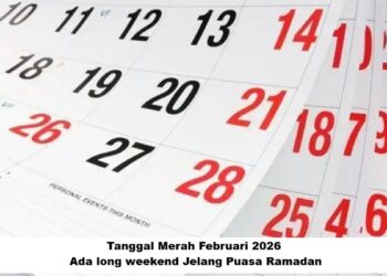 Tanggal Merah Februari 2026, Ada long weekend Jelang Puasa Ramadan