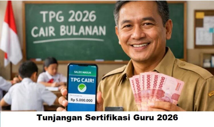 Tunjangan Profesi Guru (TPG) 2026: Info Pencairan dan Cara Menerimanya