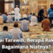 Witir Usai Tarawih, Berapa Rakaat dan Bagaimana Niatnya?