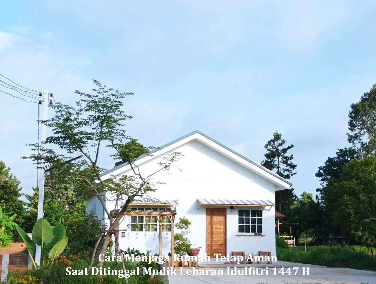 Cara Menjaga Rumah Tetap Aman Saat Ditinggal Mudik Lebaran Idulfitri 1447 H