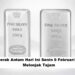 Harga Perak Antam Hari Ini Senin 9 Februari 2026 Melonjak Tajam