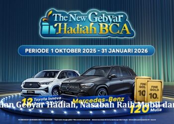 BCA Gelar Undian Gebyar Hadiah, Nasabah Raih Mobil dan Logam Mulia