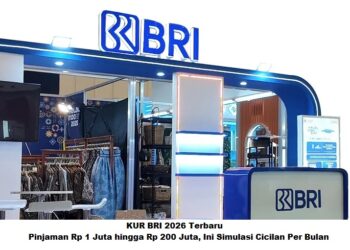 KUR BRI 2026 Terbaru: Pinjaman Rp 1 Juta hingga Rp 200 Juta, Ini Simulasi Cicilan Per Bulan