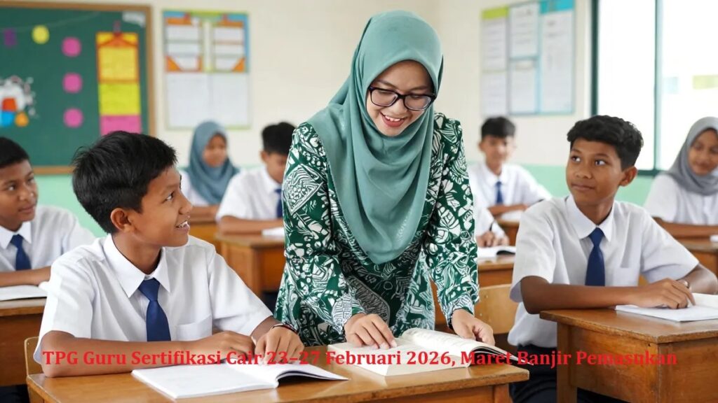 TPG Guru Sertifikasi Cair 23–27 Februari 2026, Maret Banjir Pemasukan