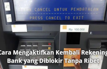 Cara Mengaktifkan Kembali Rekening Bank yang Diblokir Tanpa Ribet