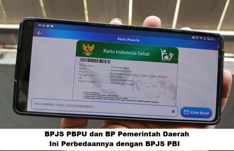 BPJS PBPU dan BP Pemerintah Daerah, Ini Perbedaannya dengan BPJS PBI