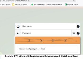 Cek Info GTK di https://info.gtk.kemendikdasmen.go.id/ Mudah dan Cepat
