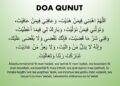 Doa Qunut Subuh: Arab, Latin, dan Artinya Lengkap