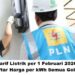 Tarif Listrik per 1 Februari 2026, Ini Daftar Harga per kWh Semua Golongan
