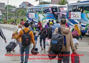 Mudik Gratis PT KIM 2026 Rute Medan–Padangsidimpuan, Kuota 50 Pemudik Ludes