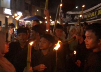 Lebih dari 95 Elemen Ikut Pawai Obor, Ini Rute yang Dilalui di Kota Medan