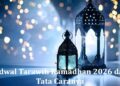 Jadwal Tarawih Ramadhan 2026 dan Tata Caranya