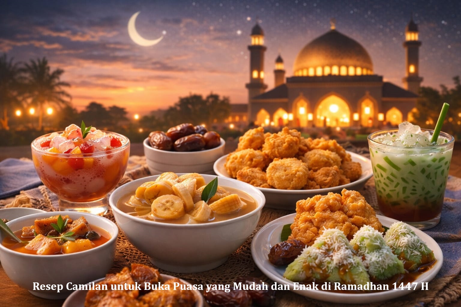 Resep Camilan untuk Buka Puasa yang Mudah dan Enak di Ramadhan 1447 H