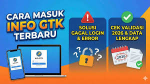 Cara Masuk Info GTK 2026 Terbaru Lewat HP, Pantau Validasi TPG Bulanan