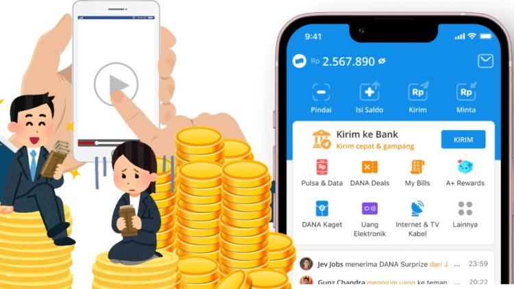 Cara Klaim Saldo DANA Gratis hingga Rp550.000, Praktis Lewat HP Android