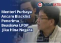Menteri Purbaya Ancam Blacklist Penerima Beasiswa LPDP Jika Hina Negara