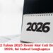 Keppres 42 Tahun 2025 Resmi Atur Cuti Bersama ASN 2026, Ini Jadwal Lengkapnya