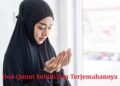 Doa Qunut Subuh dan Terjemahannya