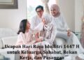 Ucapan Hari Raya Idulfitri 1447 H untuk Keluarga, Sahabat, Rekan Kerja, dan Pasangan
