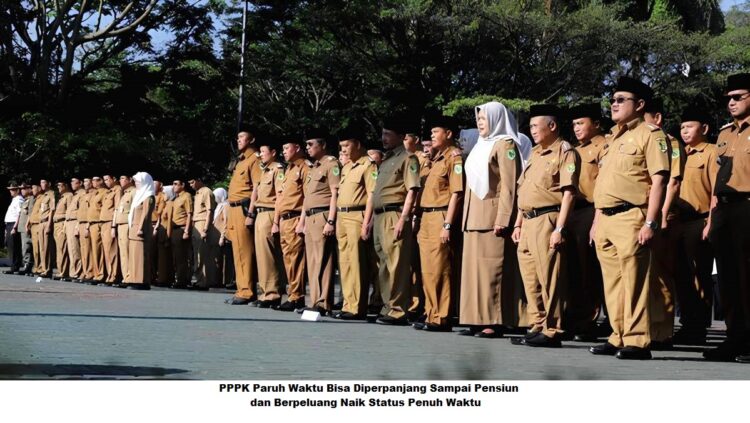 PPPK Paruh Waktu Bisa Diperpanjang Sampai Pensiun dan Berpeluang Naik Status Penuh Waktu
