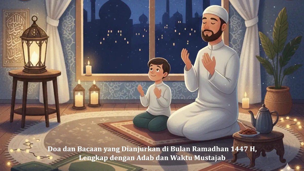 Doa dan Bacaan yang Dianjurkan di Bulan Ramadhan 1447 H, Lengkap dengan Adab dan Waktu Mustajab