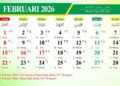 Jadwal Libur Bulan Februari 2026: Tanggal Merah, Cuti Bersama, dan Libur Sekolah
