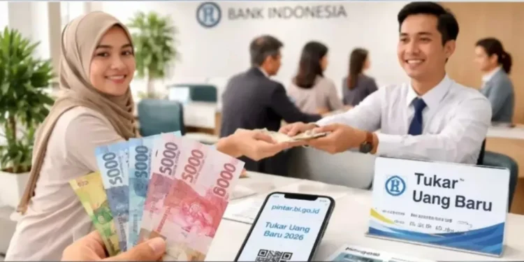 Cara Pesan Penukaran Uang Baru 2026 Lewat PINTAR BI, Klik Link pintar.bi.go.id