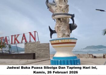 Jadwal Buka Puasa Sibolga Dan Tapteng Hari Ini, Kamis, 26 Februari 2026