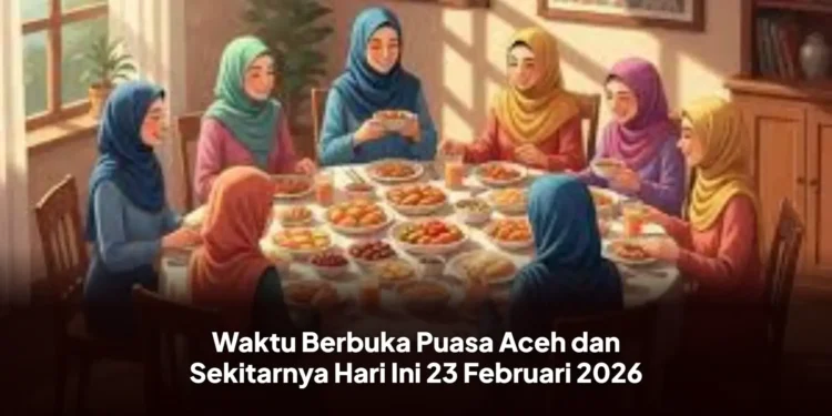 Waktu Buka Puasa Banda Aceh dan Sekitarnya Hari Ini 23 Februari 2026