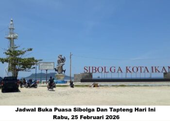 Jadwal Buka Puasa Sibolga Dan Tapteng Hari Ini, Rabu, 25 Februari 2026