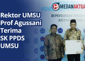 Rektor UMSU Prof Agussani Terima SK PPDS UMSU
