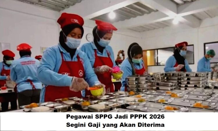 Pegawai SPPG Jadi PPPK 2026, Segini Gaji yang Akan Diterima