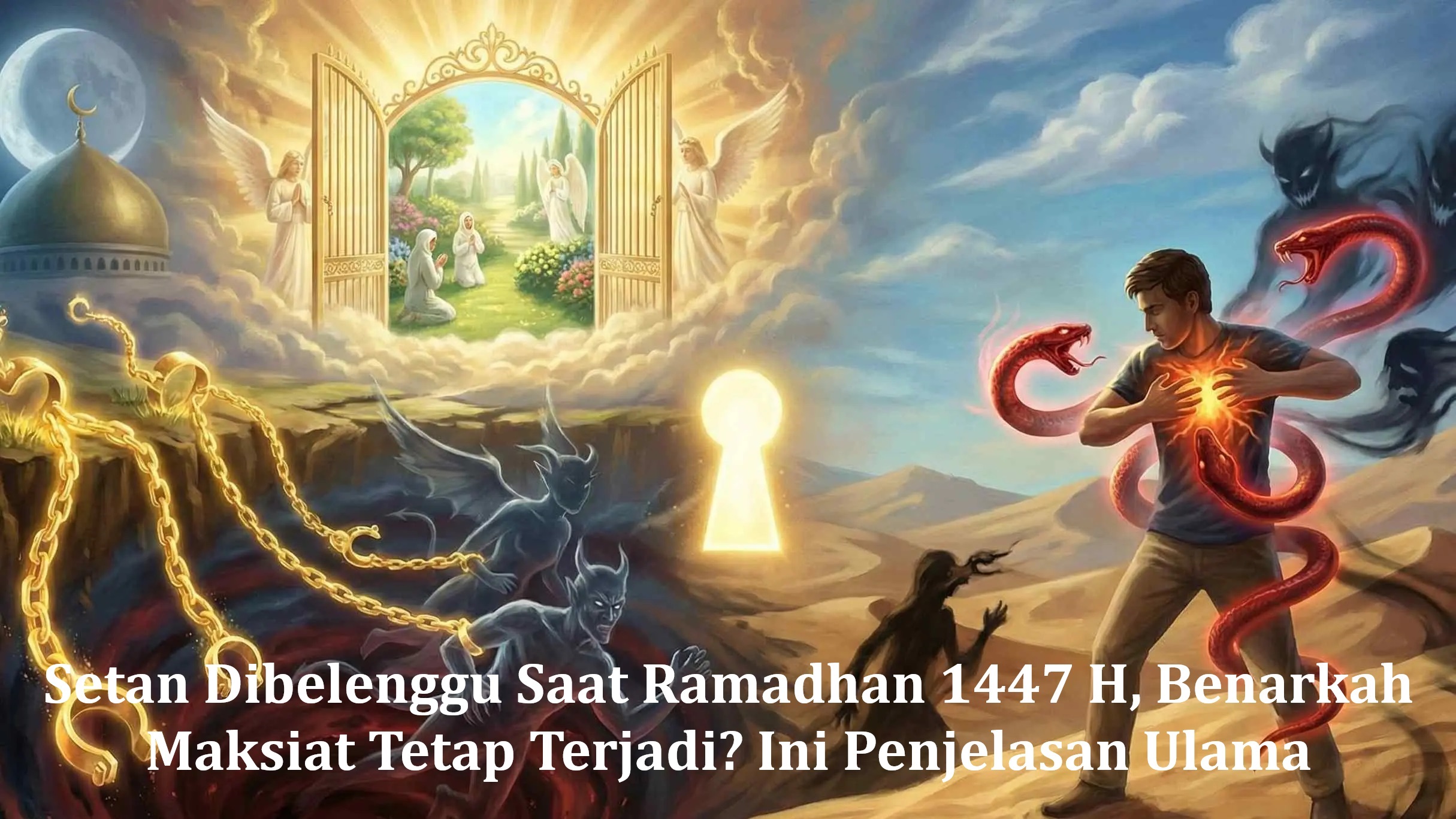 Setan Dibelenggu Saat Ramadhan 1447 H, Benarkah Maksiat Tetap Terjadi? Ini Penjelasan Ulama