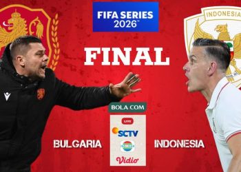 Final FIFA Series 2026: Jadwal Timnas Indonesia vs Bulgaria Malam Ini di GBK