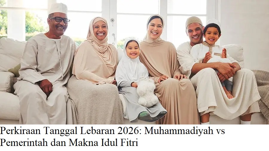 Perkiraan Tanggal Lebaran 2026: Muhammadiyah vs Pemerintah dan Makna Idul Fitri