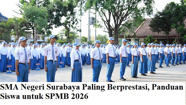 SMA Negeri Surabaya Paling Berprestasi, Panduan Siswa untuk SPMB 2026
