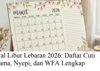 Jadwal Libur Lebaran 2026: Daftar Cuti Bersama, Nyepi, dan WFA Lengkap