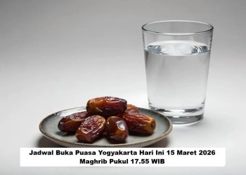 Jadwal Buka Puasa Yogyakarta Hari Ini 15 Maret 2026, Maghrib Pukul 17.55 WIB