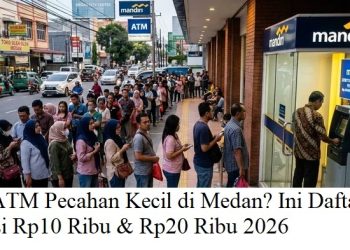 Cari ATM Pecahan Kecil di Medan? Ini Daftar Lokasi Rp10 Ribu & Rp20 Ribu 2026