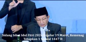 Sidang Isbat Idul Fitri 2026 Digelar 19 Maret, Kemenag Tetapkan 1 Syawal 1447 H