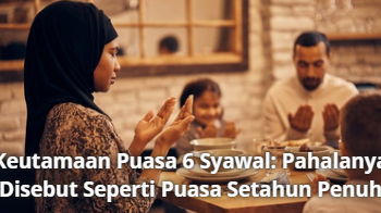 Selain Puasa 6 Hari, Ini Deretan Amalan di Bulan Syawal yang Bisa Dilakukan Umat Muslim