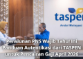 Pensiunan PNS Wajib Tahu! Ini Panduan Autentikasi dari TASPEN untuk Pencairan Gaji April 2026