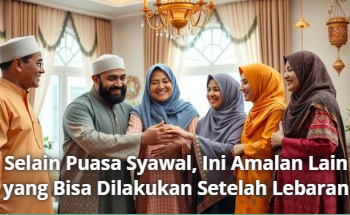 Selain Puasa Syawal, Ini Amalan Lain yang Bisa Dilakukan Setelah Lebaran