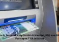 Batas Tarik Tunai ATM Rp20.000 di Mandiri, BNI, dan BSI untuk Persiapan THR Lebaran