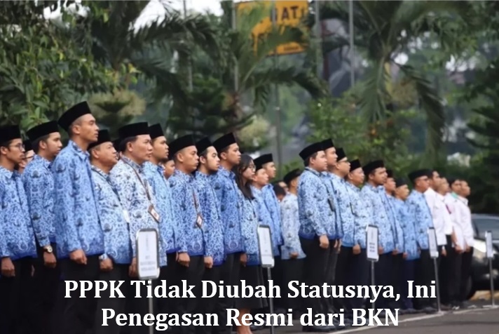 PPPK Tidak Diubah Statusnya, Ini Penegasan Resmi dari BKN