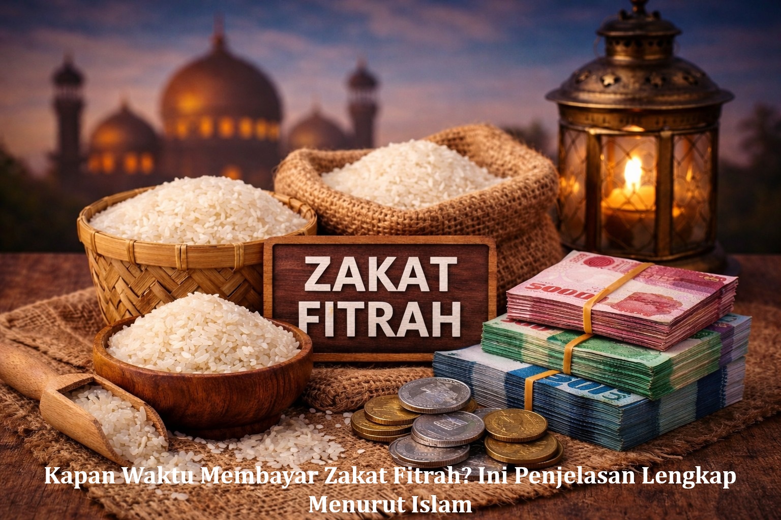 Kapan Waktu Membayar Zakat Fitrah? Ini Penjelasan Lengkap Menurut Islam