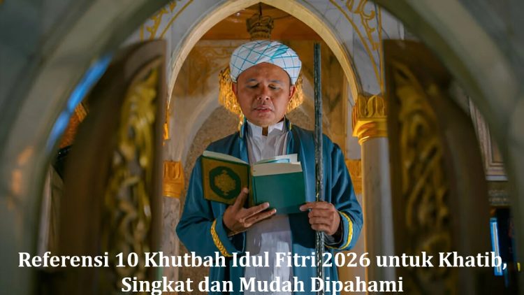 Referensi 10 Khutbah Idul Fitri 2026 untuk Khatib, Singkat dan Mudah Dipahami