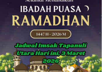 Jadwal Imsak Tapanuli Utara Hari ini, 3 Maret 2026